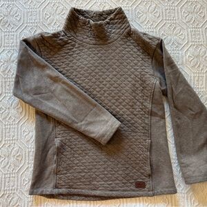 L.L Bean Women’s Brown Quilted Pullover